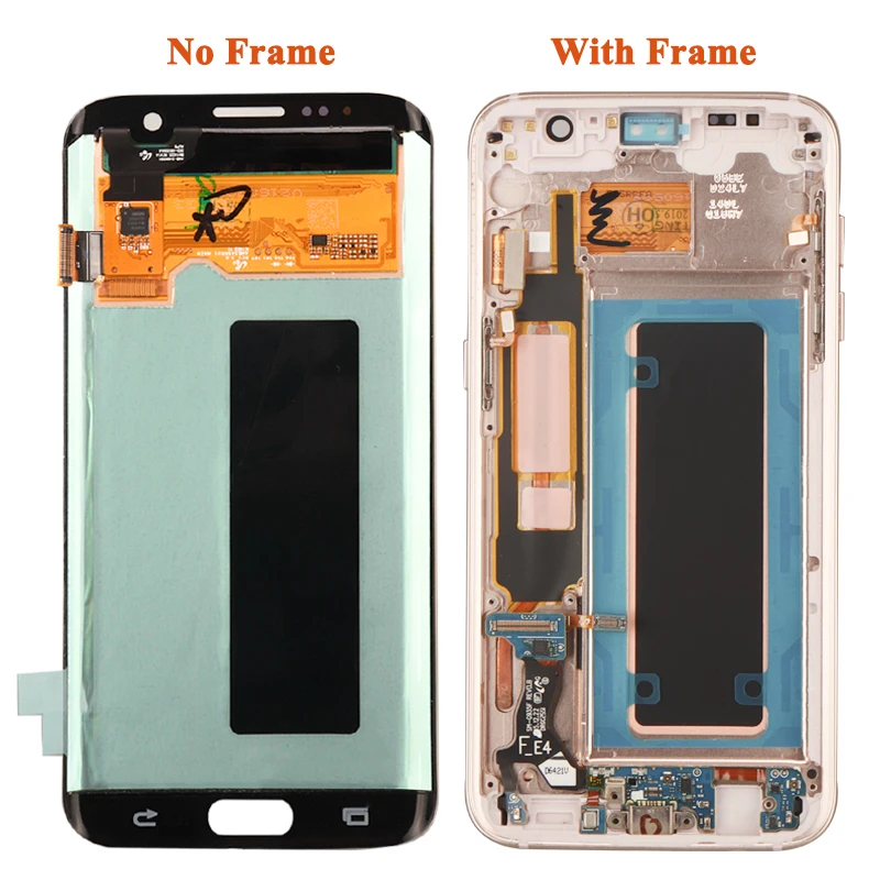 Curiosity Execute extinction Original 5.5" Ecran pentru SAMSUNG Galaxy S7 edge Display LCD G935F  SM-G935FD Touch Digitizer Asamblare Piese de schimb vanzare \ Cel Mai Bun -  www.cosmeticetop.ro