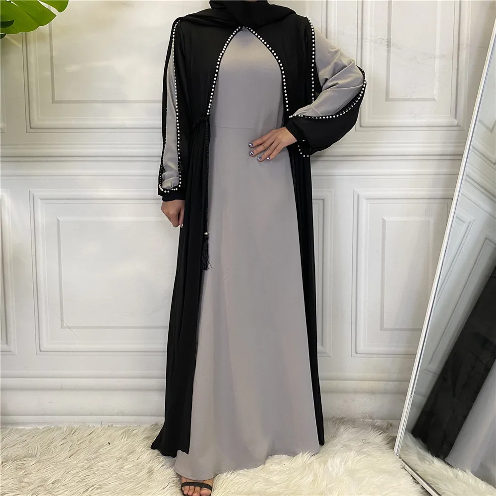 Gutter Telegraph have mistaken Eid Abayas pentru Femei Dubai Abaya Turcia Musulman Pakistanez Hijab Rochie  de Fals TwoPiece Islam Îmbrăcăminte Caftan Halat De Moda Musulmana vanzare  \ Tradițională și Culturală Purta - www.cosmeticetop.ro